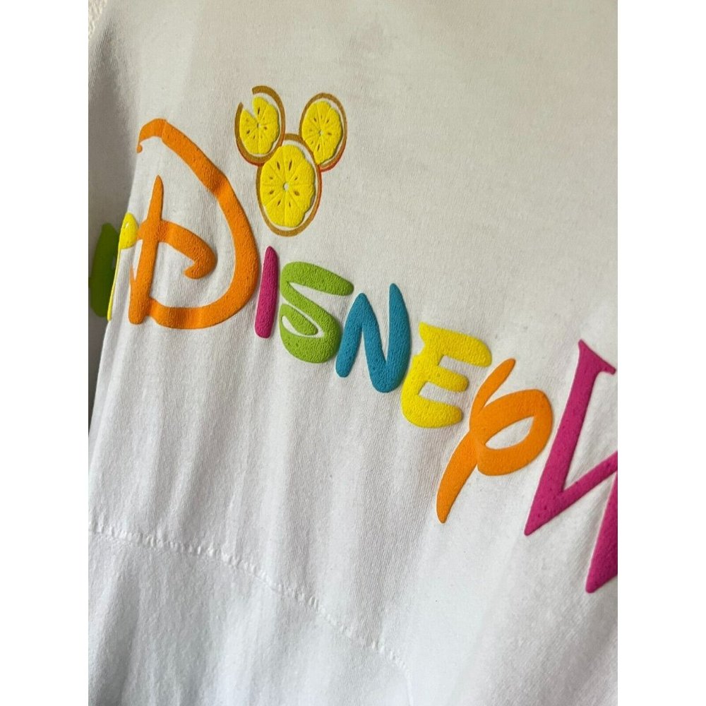 WALT DISNEY SPIRIT JERSEY Unisex World Lemon  Disney Parks Citrus Size Small - Picture 5 of 14